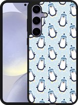 Cazy Hardcase Hoesje geschikt voor Samsung Galaxy S24+ Pinguins