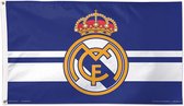 VlagDirect - Real Madrid drapeau - Real Madrid Football Team drapeau - 90 x 150 cm.