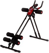 5mins Shaper Ab Trainer Buikspier apparaat Full Body Fitness apparaat Buik Core trainer Buikspierbank verstelbaar inklapbaar - 5 Minute Hometrainer voor thuis, buikspieren, billen, armen, benen, taille