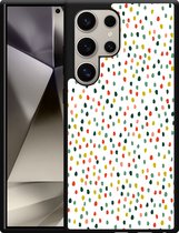 Cazy Hardcase Hoesje geschikt voor Samsung Galaxy S24 Ultra Happy Dots