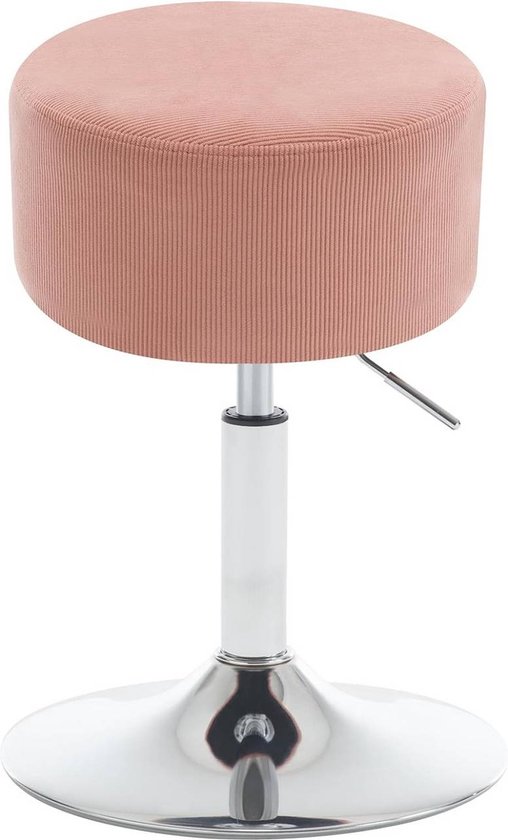 Tabouret de bar Otac métal rose terracotta