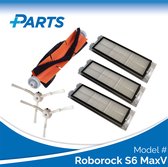 Roborock S6 MaxV Onderhoudsset van Plus.Parts® geschikt voor Roborock - 6 delig!
