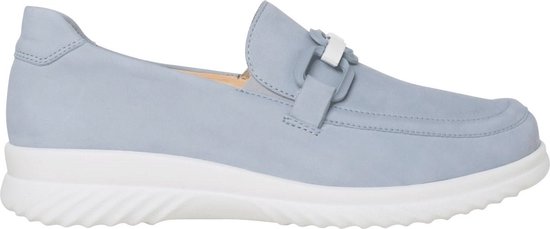 Ganter Heike - dames moccasin - blauw - maat 37 (EU) 4 (UK)