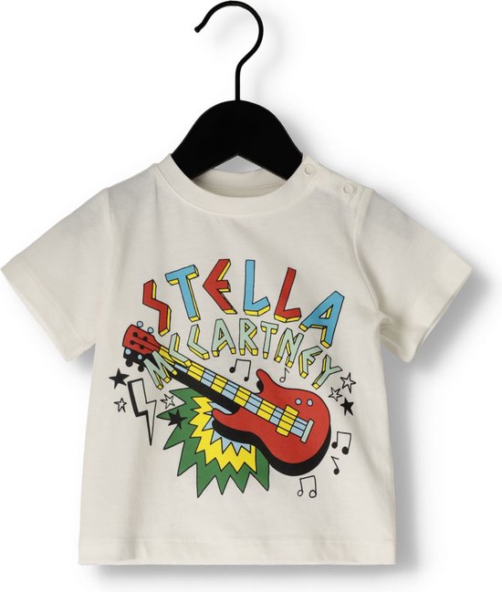 Stella McCartney Kids Ts8521 Tops & T-shirts Unisex - Shirt - Wit