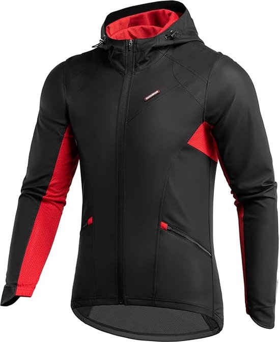 Fietsjas En -broek Voor Heren, Wintergeel, Winddicht En Warm Voor Buitensporten Rockbros