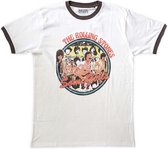 The Rolling Stones - T-shirt Homme Some Girls Circle - XL - Wit
