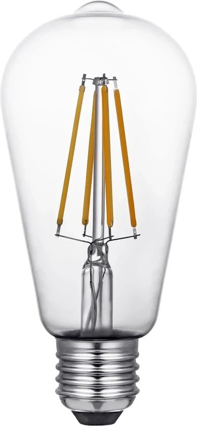 SPL | LED Edisonlamp | Grote fitting E27 | 8W Dimbaar