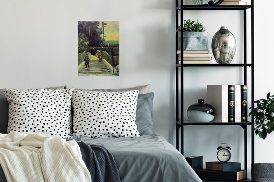 Affiche Chemin en pente à Montmartre - Vincent van Gogh - 30x40 cm