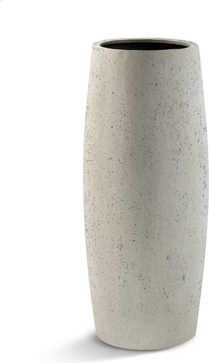 Luca Lifestyle Grigio Modern Vase 70 - Antique White