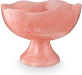 vtwonen Fruitschaal - Resin Pink - Roze - 20 x 14 cm