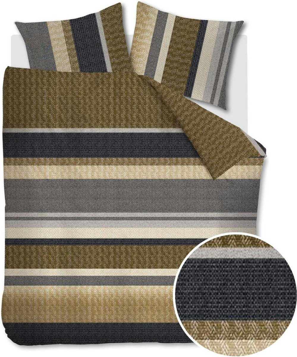 Beddinghouse Jorren dekbedovertrek - Tweepersoons - 200x200/220 - Grijs