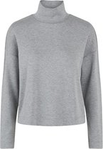 Pieces Homewear top - Grey - maat 36 (36) - Dames Volwassenen - Polyester/Viscose- 17119391-36