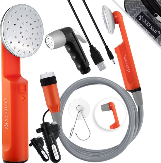 Brarvagur Douche de camping portable, pompe de douche électrique