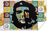 Poster Che Guevara in silhouetten - 30x20 cm