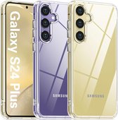 AziLine Silicone Case Geschikt voor Samsung Galaxy S24+ Plus - AziLine Transparante Bescherming Hoesje voor S24+ - Premium Zachte Silicon Hoesje geschikt voor Samsung Galaxy S24+ Plus