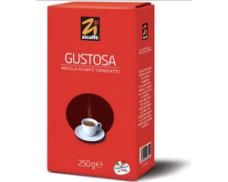 Zicaffè Gustosa - Gemalen koffie uit Sicilië - 250 gram - perfect voor Bialetti Moka, Filter Koffie, Moccamaster, enz.