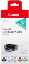 Canon CLI-8 - Inktcartridge BK, PC, PM, R, G
