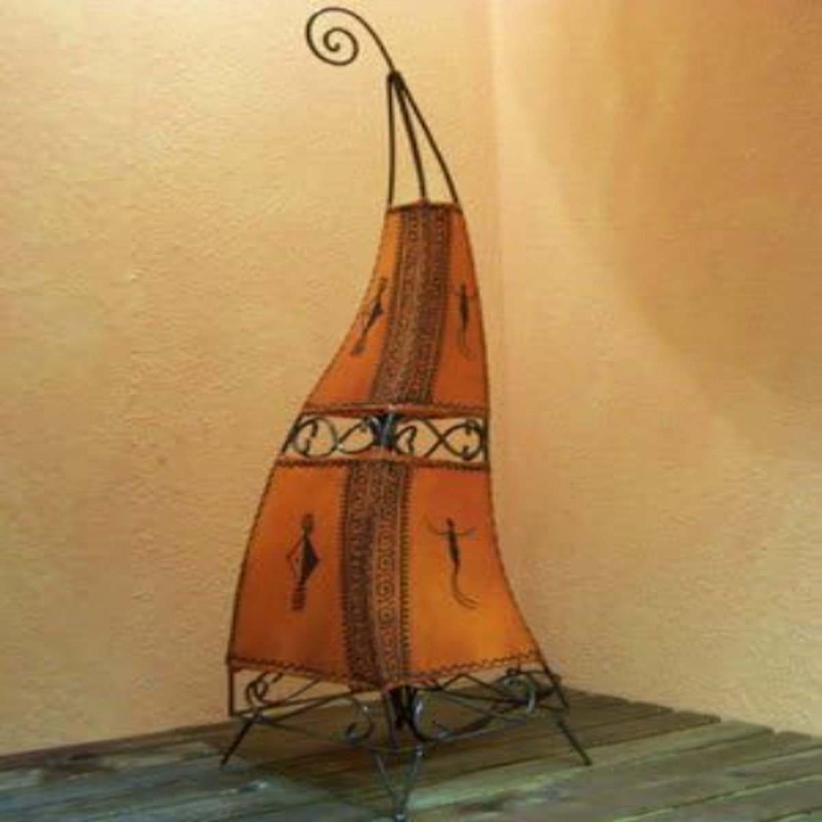 Turkse lamp Oosterse lamp Staande lamp 5 len mozaïek