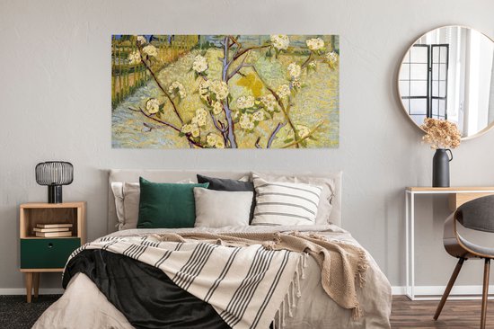 Affiche Poirier en fleurs - Vincent van Gogh - 160x80 cm