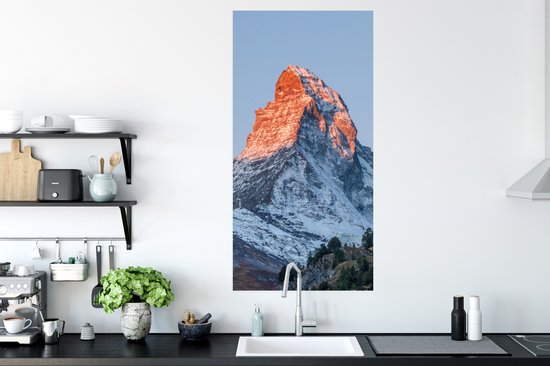 Affiche Le Cervin en Suisse au lever du soleil - 60x120 cm