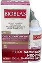 Bioblas - Collagen Keratin Shampoo 360ml + Collagen Keratin Shampoo 150ml Gift(Het voorkomt haaruitval. Voor droog en beschadigd haar)