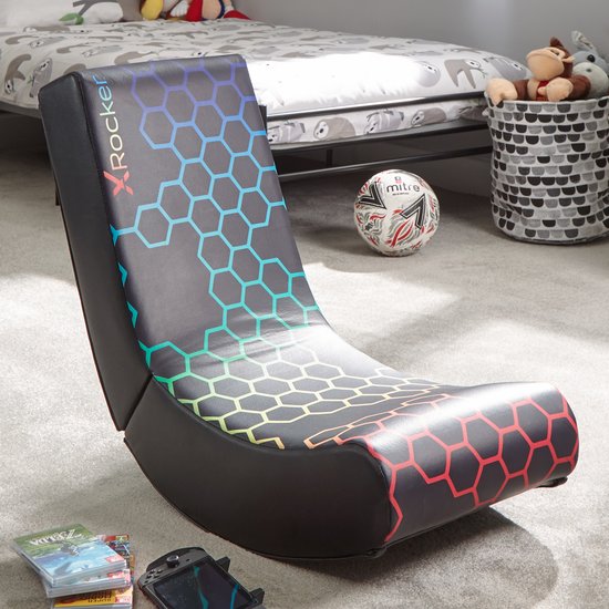 X Rocker - Video Rocker Foldable Gaming Chair Neo Hex Edition