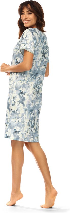 Ascafa Chemise de Nuit 'Awaking Desire' - Blauw - 100cm - Taille 44