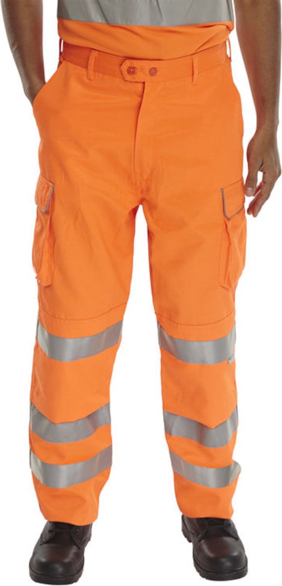 Beeswift RAILSPEC Broek - Oranje - Maat 60
