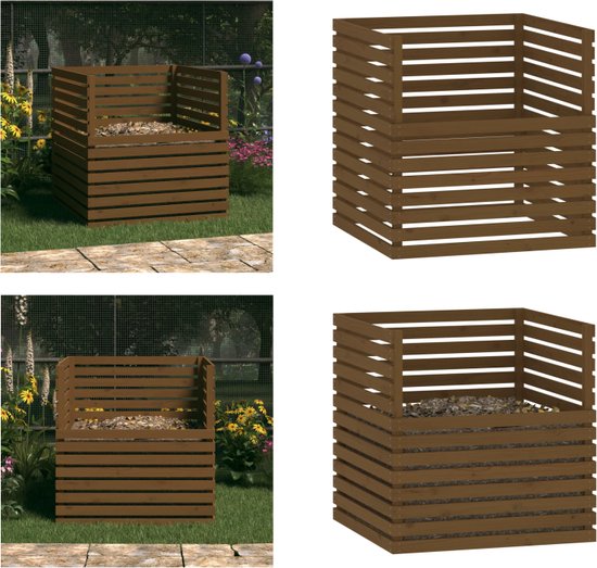 vidaXL Monitorstandaard (39-72)x17x43 cm grenenhout