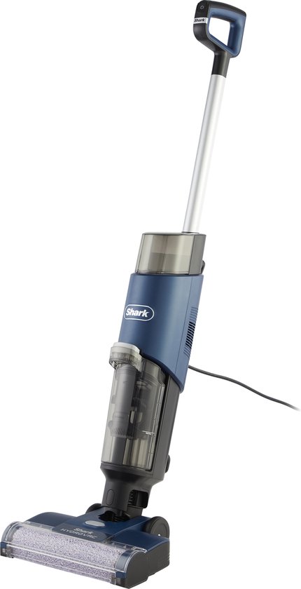 Shark HydroVac 3-in-1 Vloerreiniger met Snoer - Stofzuigen, Dweilen en Zelfreiniging - Steelstofzuiger met Dweilfunctie - Wet & Dry Dweilapparaat - WD100EU