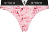 Untouched strings dames - ondergoed dames - duurzaam - perfecte pasvorm - Flamingo String M