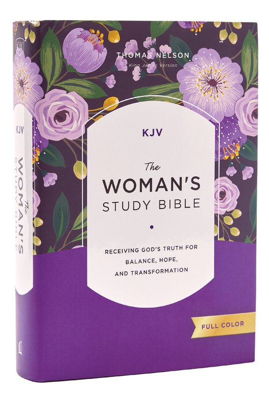 Foto: Kjv the woman s study bible hardcover red letter full color edition comfort print