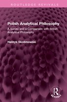 Routledge Revivals- Polish Analytical Philosophy