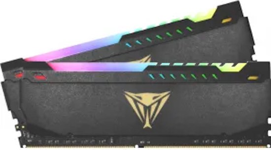 PVSR416G320C8K Viper Memory RGB DIMM Dual Kit, 16GB, 3200 MHz, CL18, HS, 1.35v