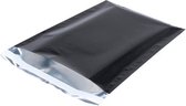 50 x zwarte Plastic Envelop 16,5x24,5cm / Webshopzakken / Verzendzakken / Verzendenveloppen / Koerierszakken / Poly Mailer