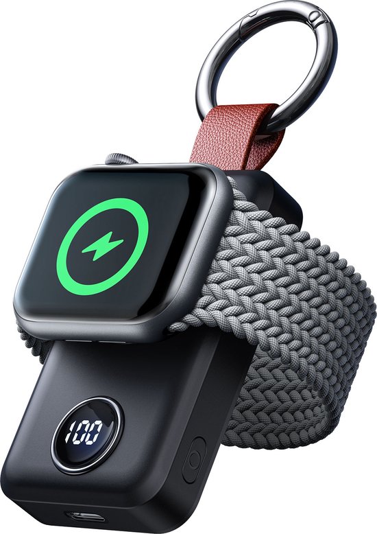 Joyroom Powerbank 2000mAh Geschikt voor Apple Watch - Zwart