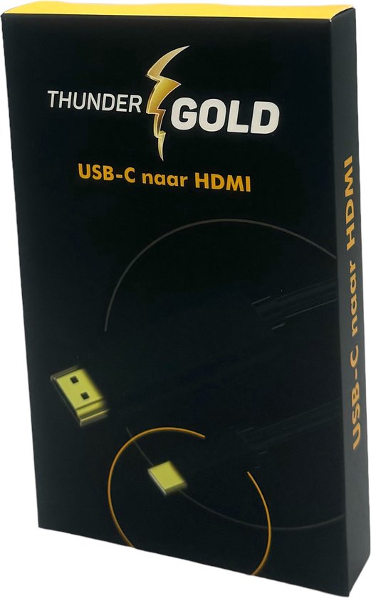 Câble USB C vers HDMI - Câble USB C HDMI - HDMI vers USB C - Câble HDMI HDMI C - 4K Ultra HD - Aluminium