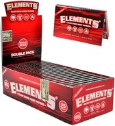 Elements Red Papers - Single Wide Double