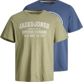 JACK&JONES JJEJEANS TEE SS O-NECK 23/24 2PK MP Heren T-shirt - Maat M