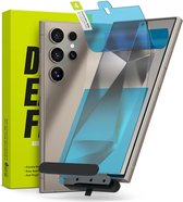 Ringke Dual Easy Film Geschikt voor Samsung S24 Ultra - Screen Protector met Jig - 2-Pack