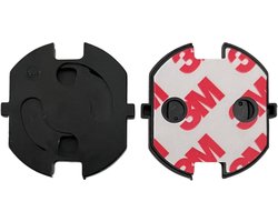 Stopcontact Beveiliging - 12 stuks - Zwart - Stopcontactbeschermers