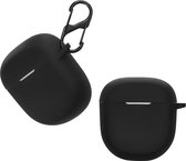 kwmobile Hoes geschikt voor Bose QuietComfort Ultra (in-Ear) - Siliconen cover voor oordopjes in zwart