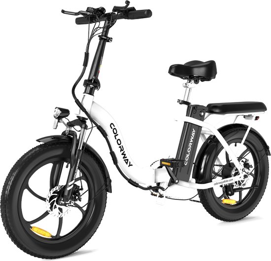 Colorway BK6 Elektrische Fiets | Opvouwbare E-bike | 20 Inch Fatbike ...
