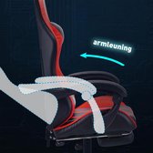Gaming stoel - Bureaustoel - Ergonomische stoel - Leren stoel - Rood/Zwart