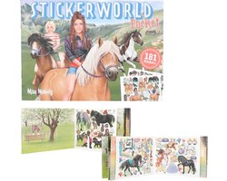 foto van Depesche - Miss Melody pocket Stickerworld - stickerboek