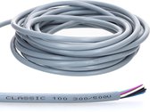 10 meter Lapp 00101244 Ölflex Classic 100 stuurstroomkabel 5x0,5 mm² zonder groen-gele aardgeleider I 5-aderige kabel I kleurgecodeerde PVC-kabel 5-aderig