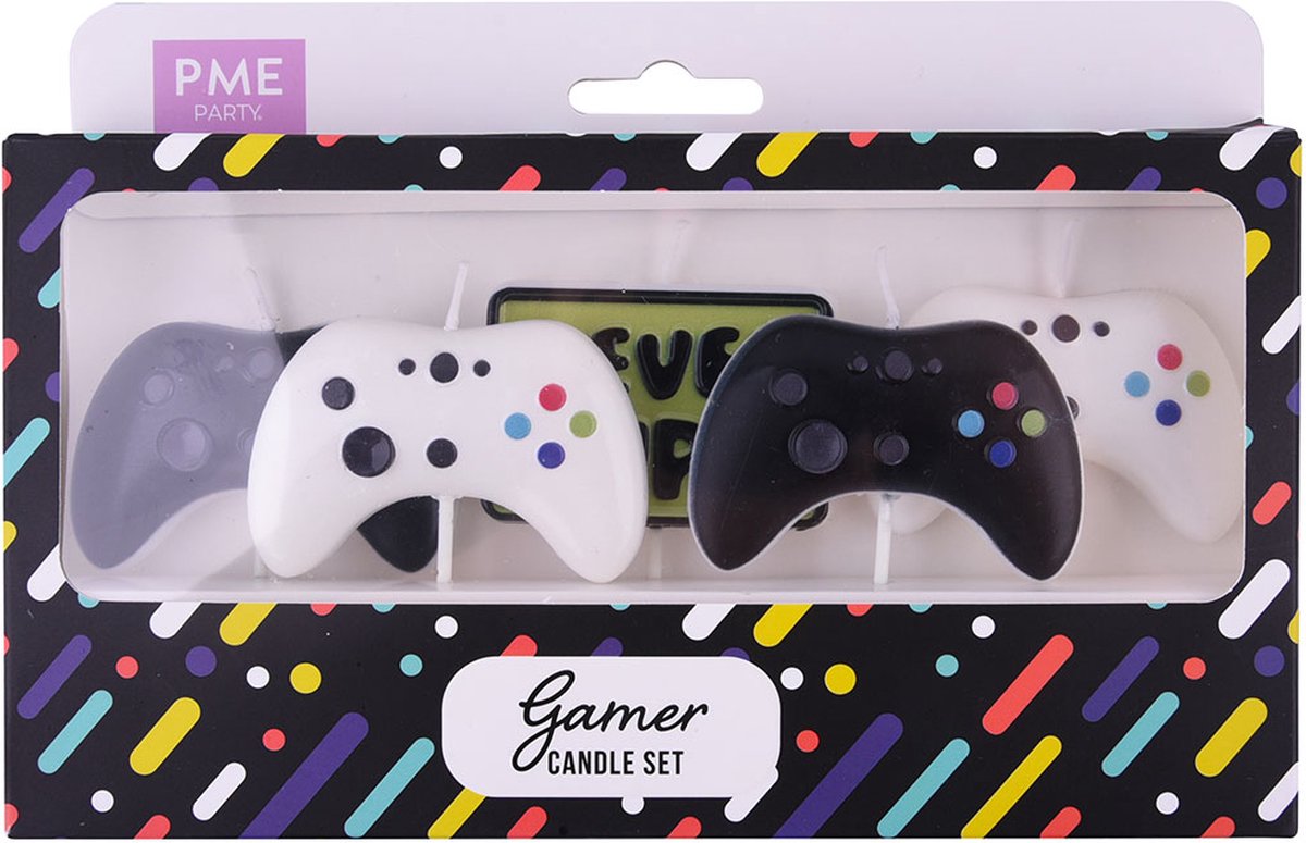 PME - Kaarsjes - Gamer - Set/5