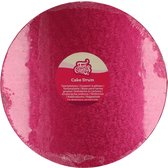 FunCakes Cake Drum - Taartplateau - Rond - Cerise - Ø30,5 cm