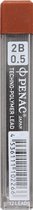 Penac Hi-Tec Polymer - Leads vulpotlood vulling - 0.5mm - 2B - koker 12 stuks
