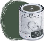 Baby's Only Muurverf mat voor binnen - Babykamer & kinderkamer - Khaki - 1 liter - Op waterbasis - 8-10m² schilderen - Makkelijk afneembaar